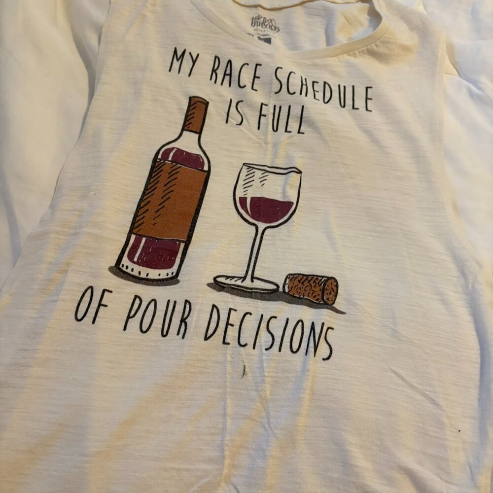 Raw Threads Wine Running Tank Top